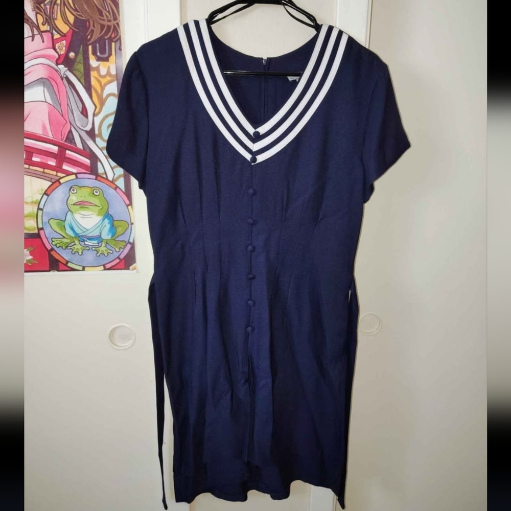 Breakin Loose Retro Style Sailor Dress